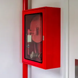 fire hose box cabinet