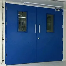 fire resistant metal doors