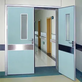 radiation protected lead lined steel doors for labs in hospitals