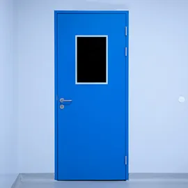 metal doors for hospitals and labs