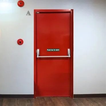 emergency exit steel fire rated doors