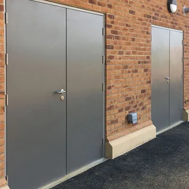 steel doors