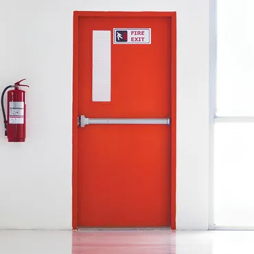 fire resistant metal doors