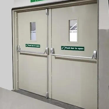 emergency exit fire rated steel doors