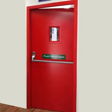 emergency exit metal doors