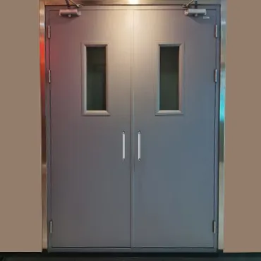 120 minutes fire rated steel doors