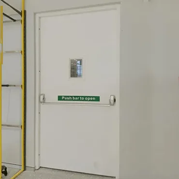 emergency exit fire rated steel doors