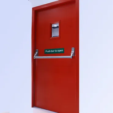 Rectangular fire resistant doors